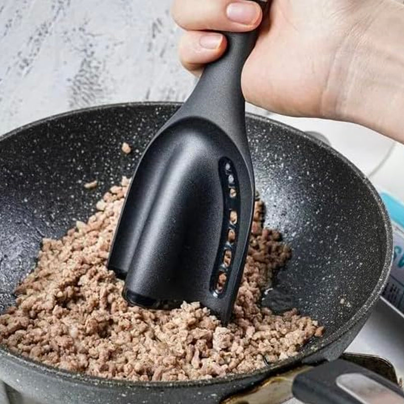 Betty Crocker Nylon Meat Chop Turner Black/Grey BC4108