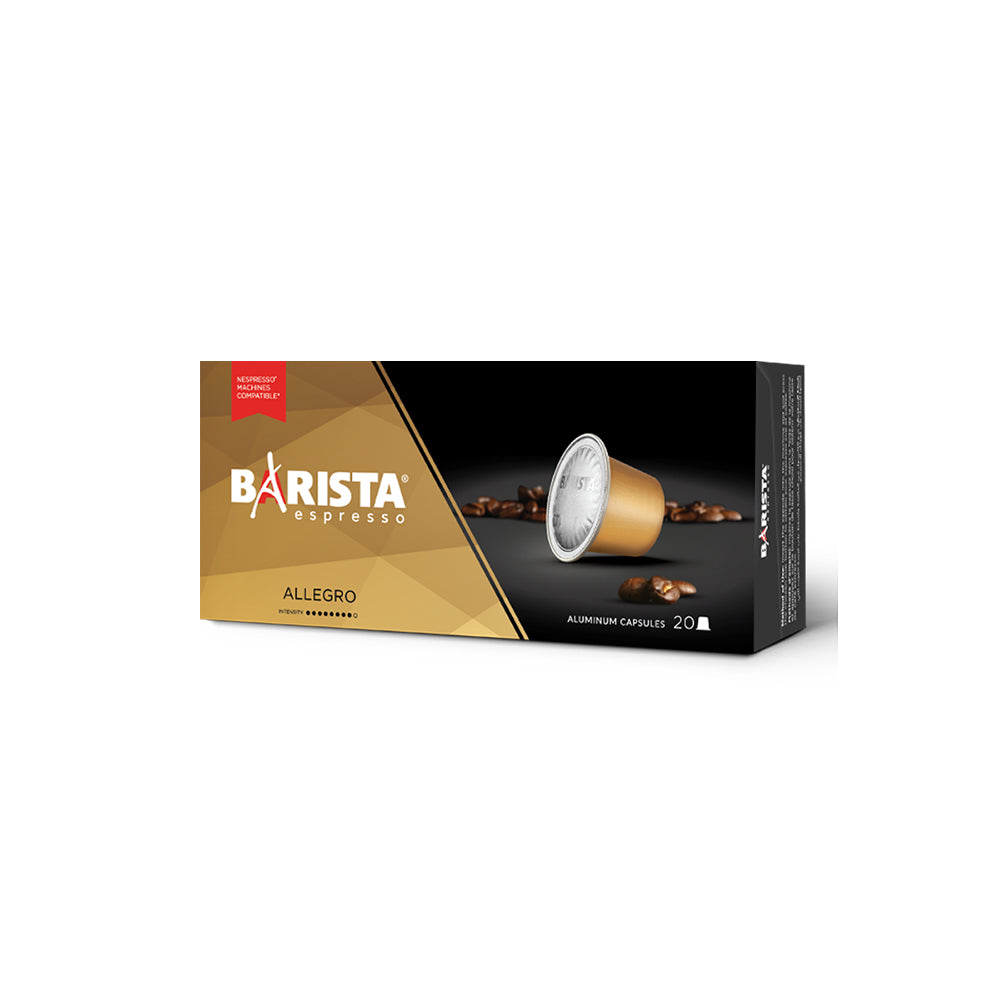 Barista ALLEGRO - Coffee Capsules (Box of 20)