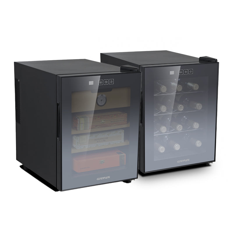 G3 Ferrari Bundle – 250 Cigars Humidor & 12 Bottles Wine Cooler
