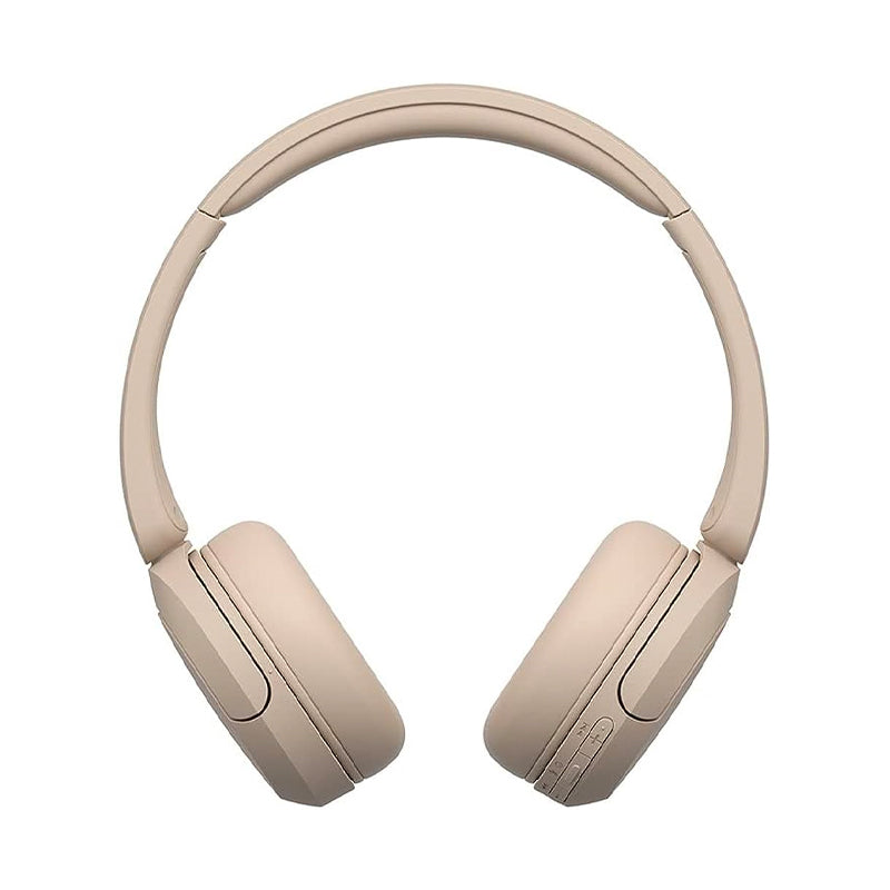 Sony WH-CH520 Wireless On-Ear Headphones with Microphone (Beige)