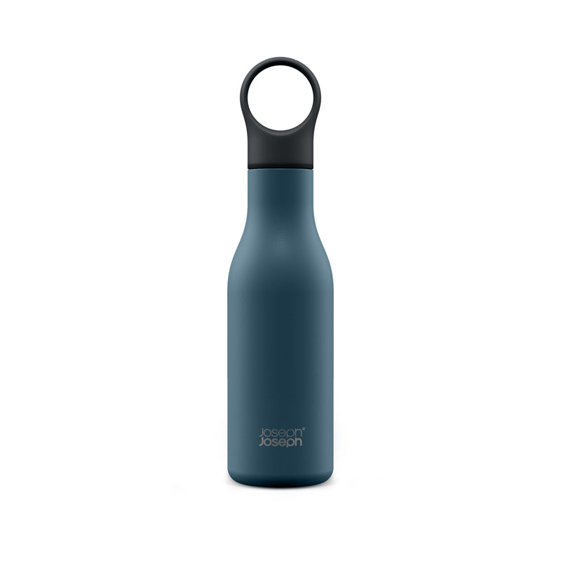 Joseph Joseph Loop™ 500ml Stainless-steel Vacuum Insulated Water Bottle Blue