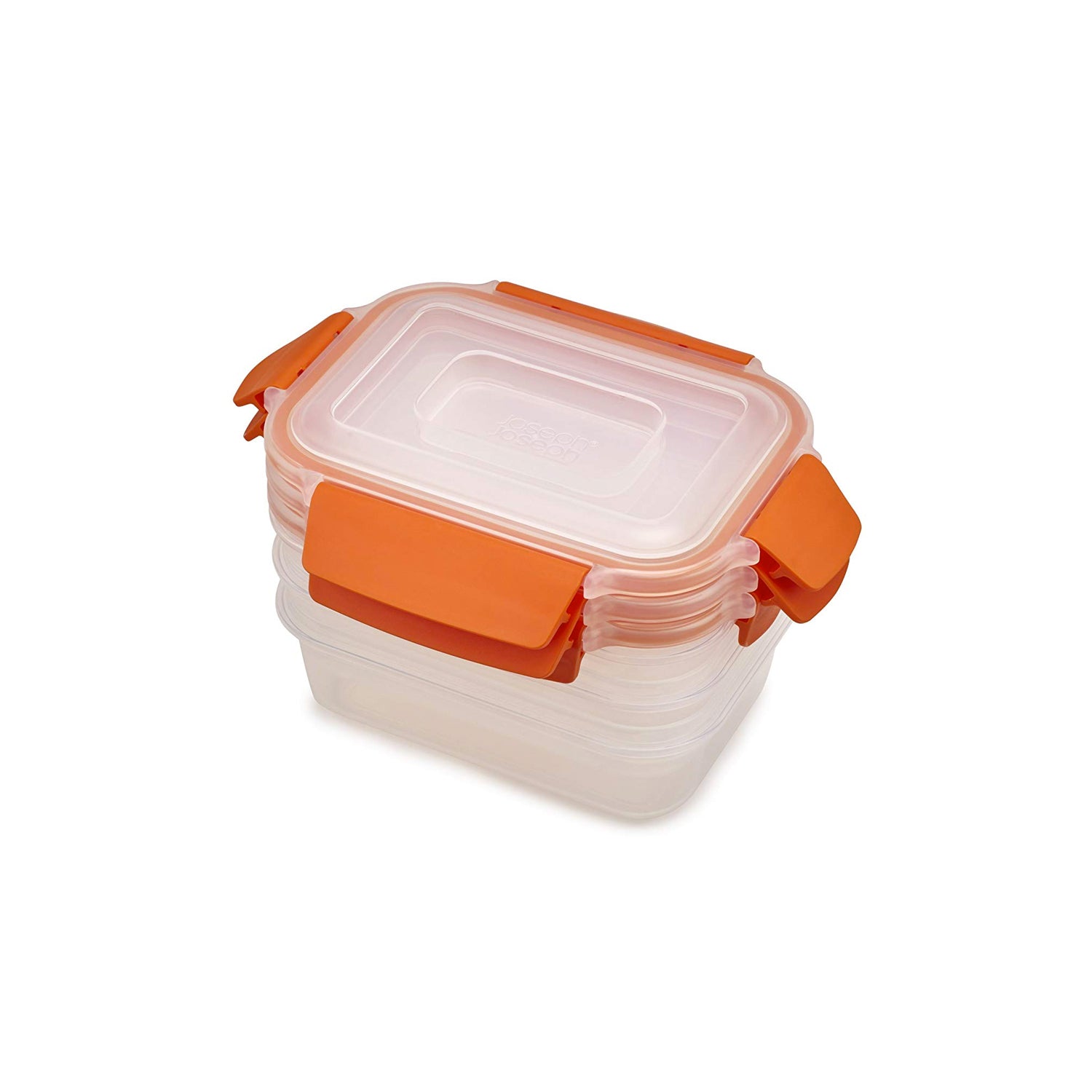 Joseph Joseph Nest Lock 3-Piece Storage Container Set (3 x 540ml) - Orange