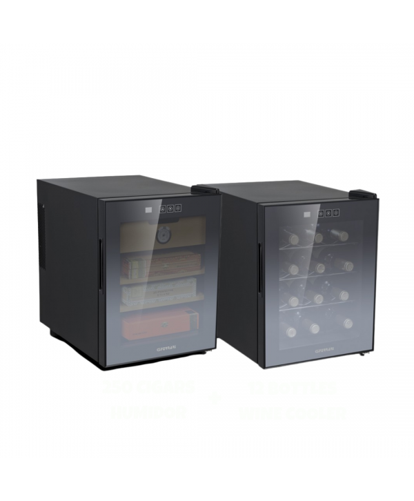 Offer 2 – 250 Cigars Humidor & 12 Bottles Wine Cooler