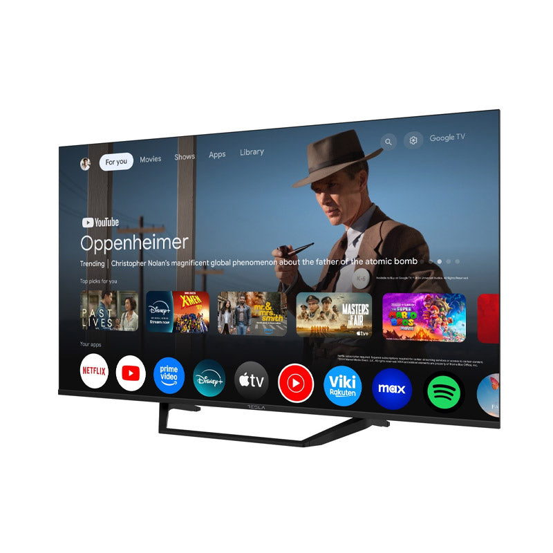Tesla TV Series 6 - E655 50" 4K UHD Smart OS Google TV , Black