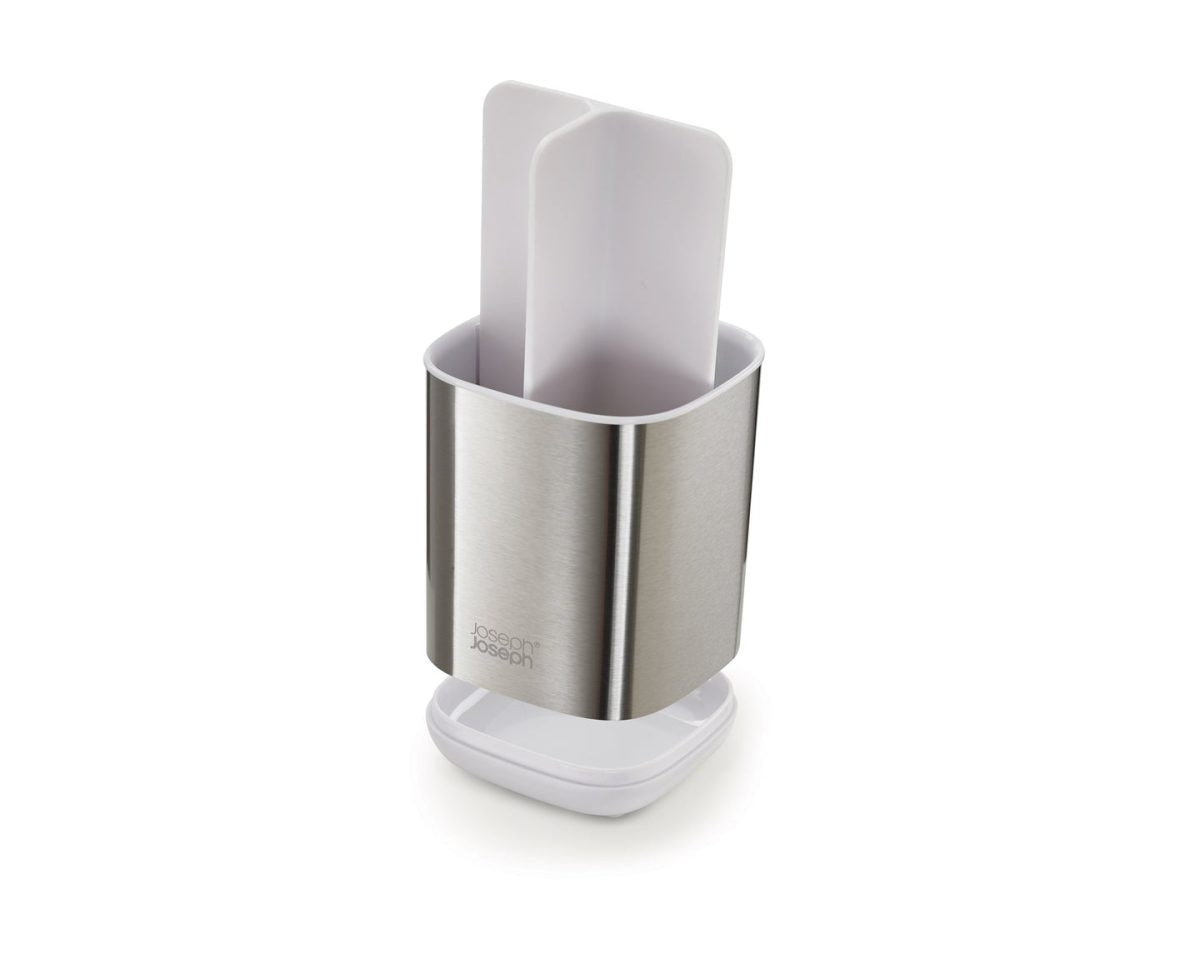 Joseph Joseph EasyStore Steel Toothbrush Holder