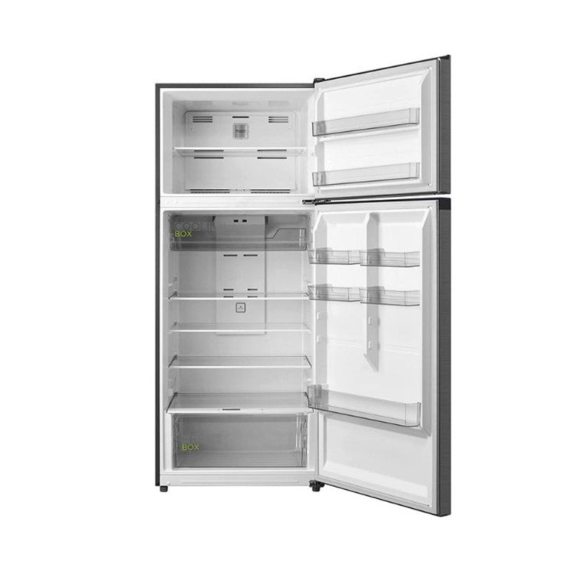 Midea 720 Liters Top Mount Refrigerator, Silver – MDRT723MTE46D