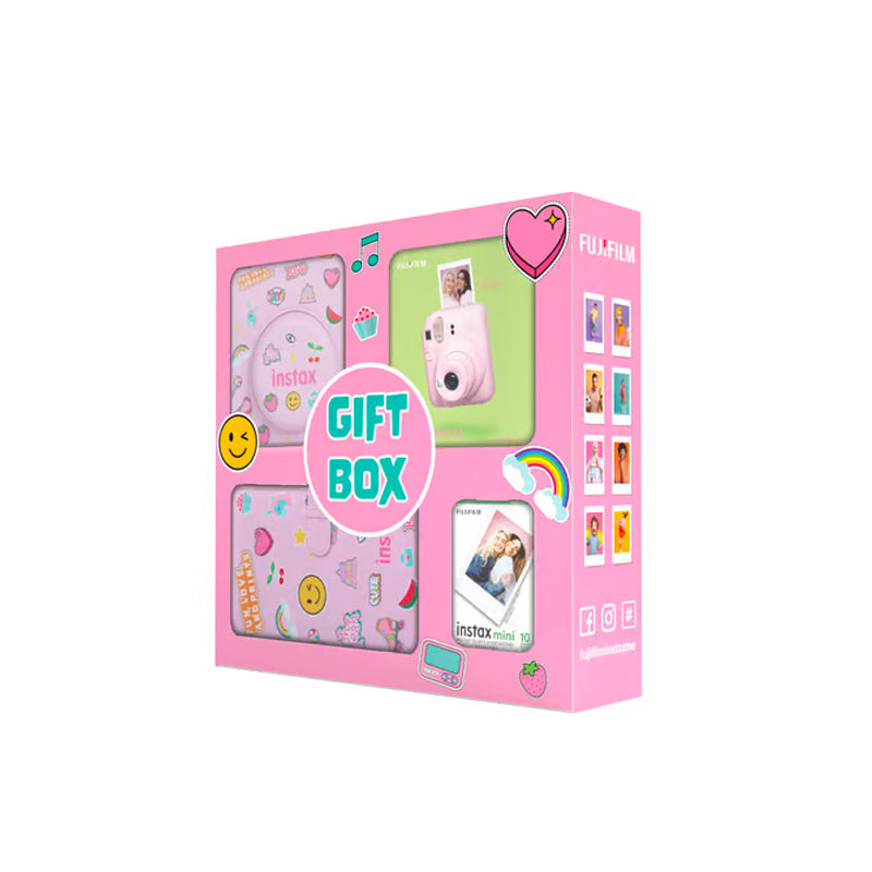Fujifilm Instax Mini 12 Gift Box Instant Camera + Mini film + Protective Case + Photo Album