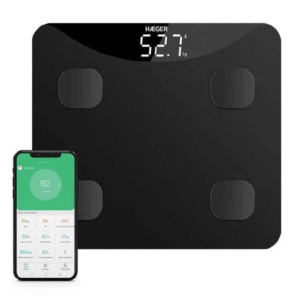 Haeger Inteliscale BT Intelligent Electronic Body Scale, BS-DIG.014A