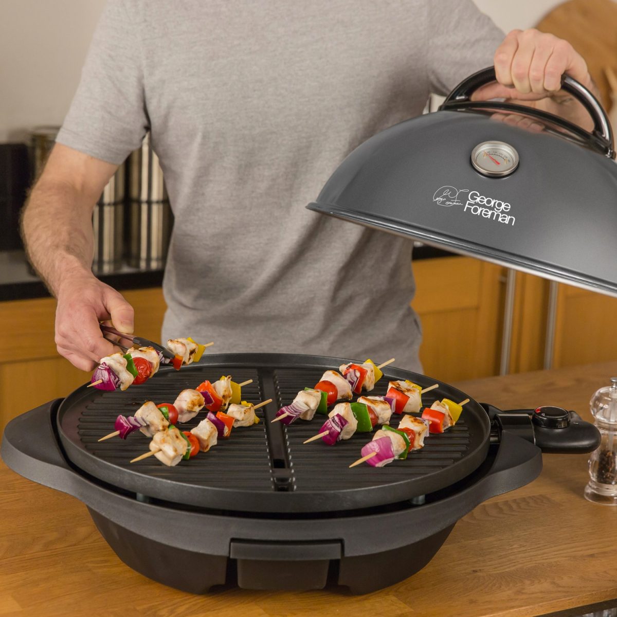 Russell Hobbs George Foreman Indoor & Outdoor Grill.( Removable Stand )