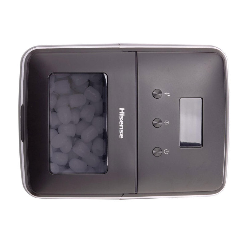 Hisense, 2.8 L, black - Ice maker
