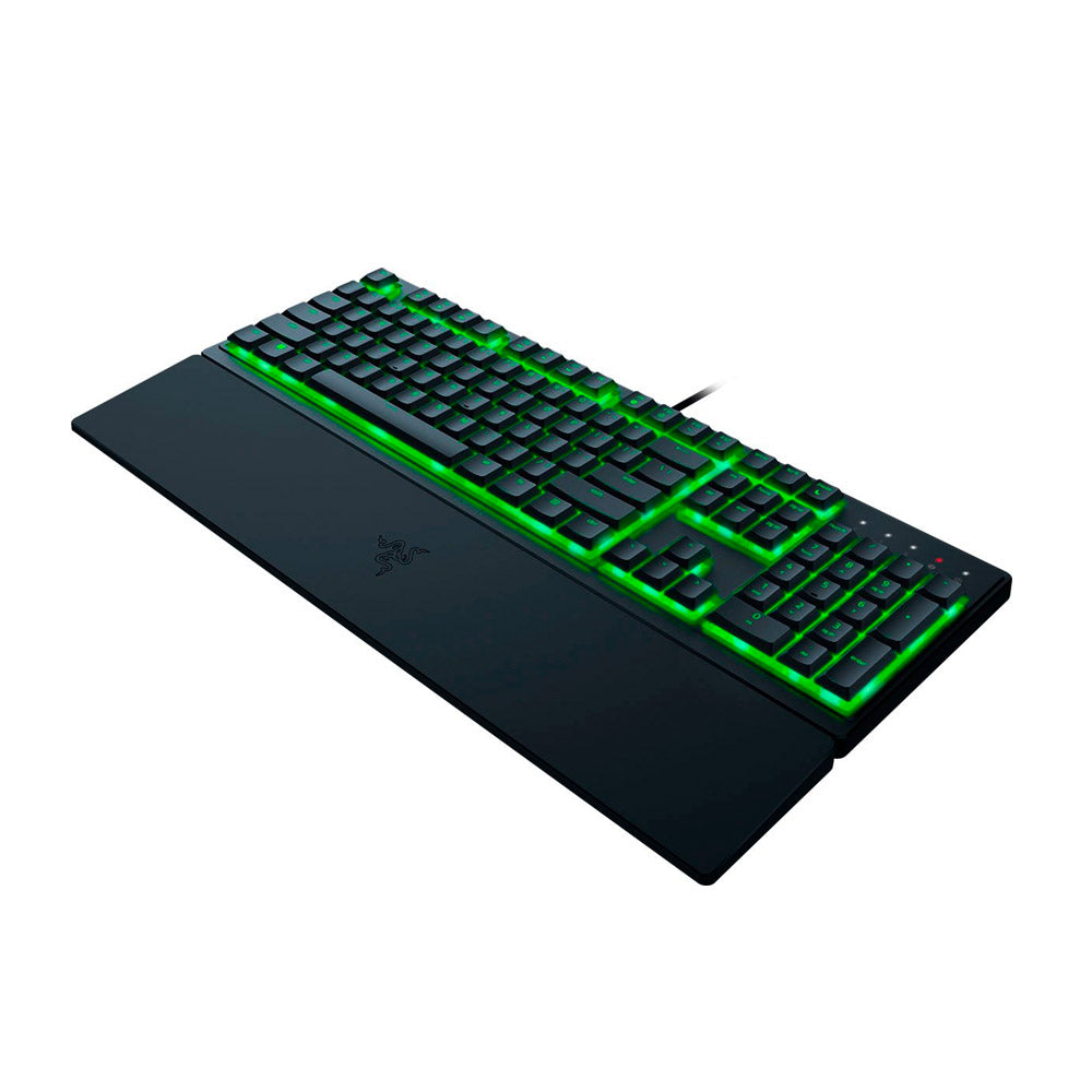Razer - Ornata V3 X Full-Size Wired Membrane Gaming Keyboard with Chroma RGB Backlighting - Black