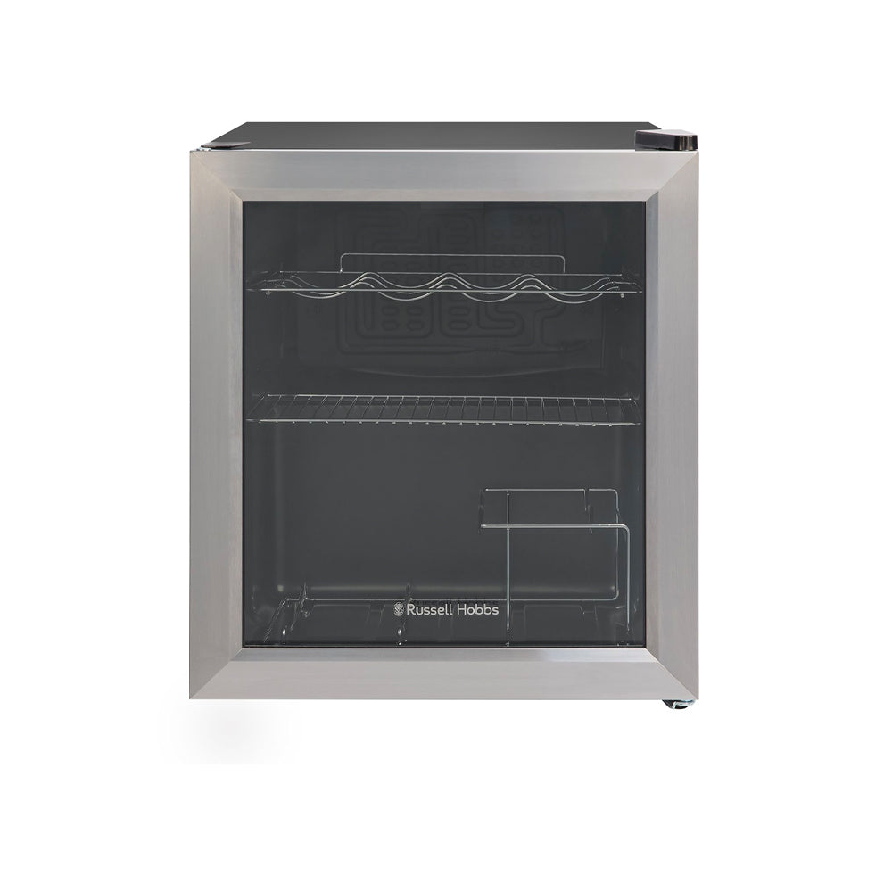 Russell Hobbs Stainless Steel Glass Door Wine Cooler