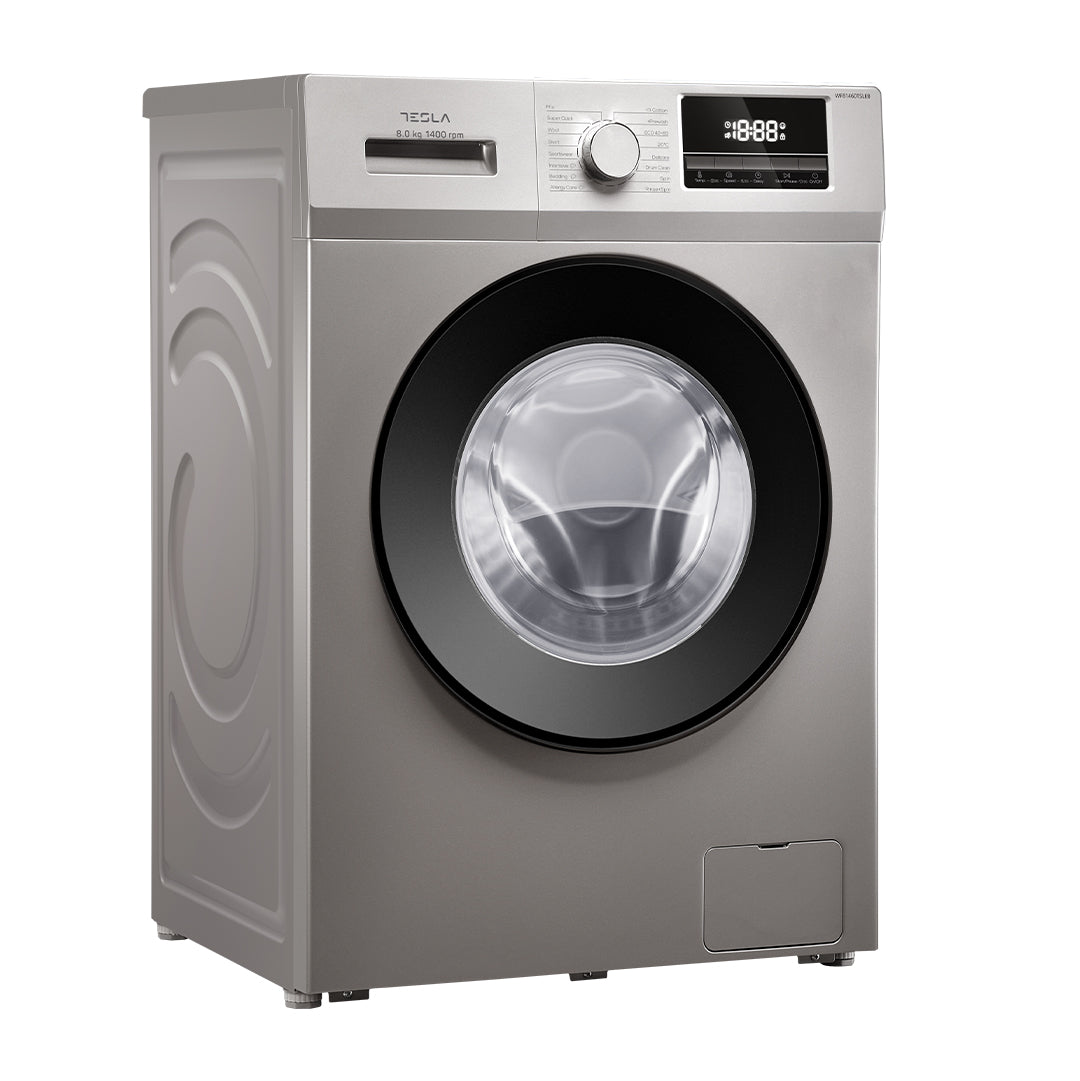 Tesla Front-loading washing machine 8KG - WF81460T Silver