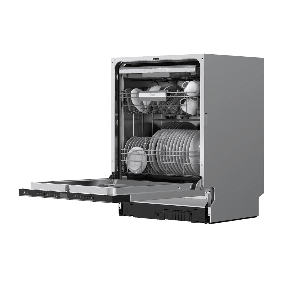 Midea Built-in Smart Dishwasher 14 Place Setting with Dual Zone Wash WQP14-W7703MG