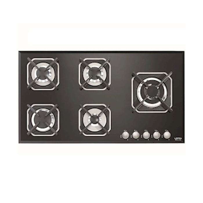 Lofra Hob Marte HGN950/GC05 Black Glass 90 cm Gas Hobs