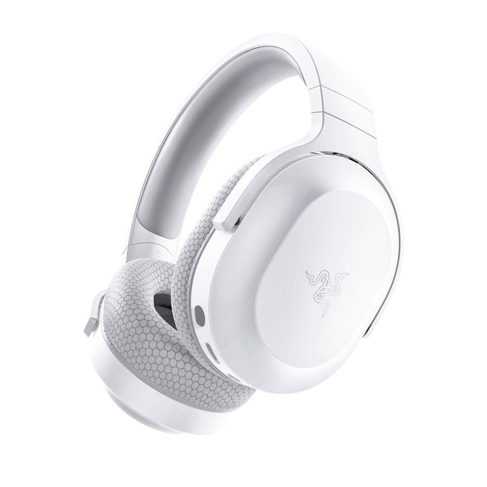 Razer - Barracuda X 2022 Edition Wireless Stereo Gaming Headset for PC, PS5, PS4, Switch, and Mobile - Mercury White
