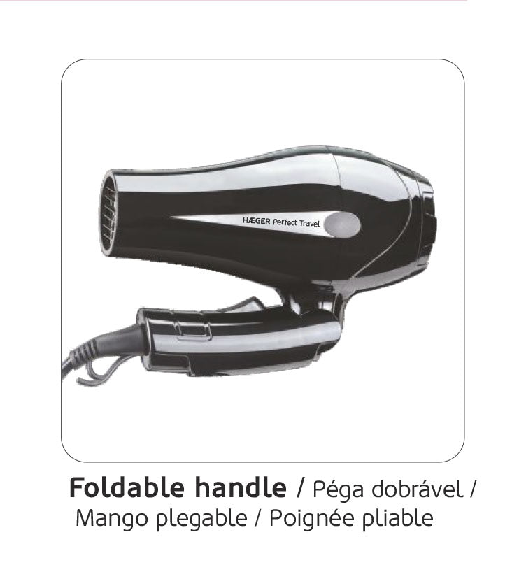 Haeger Perfect Travel hair dryer