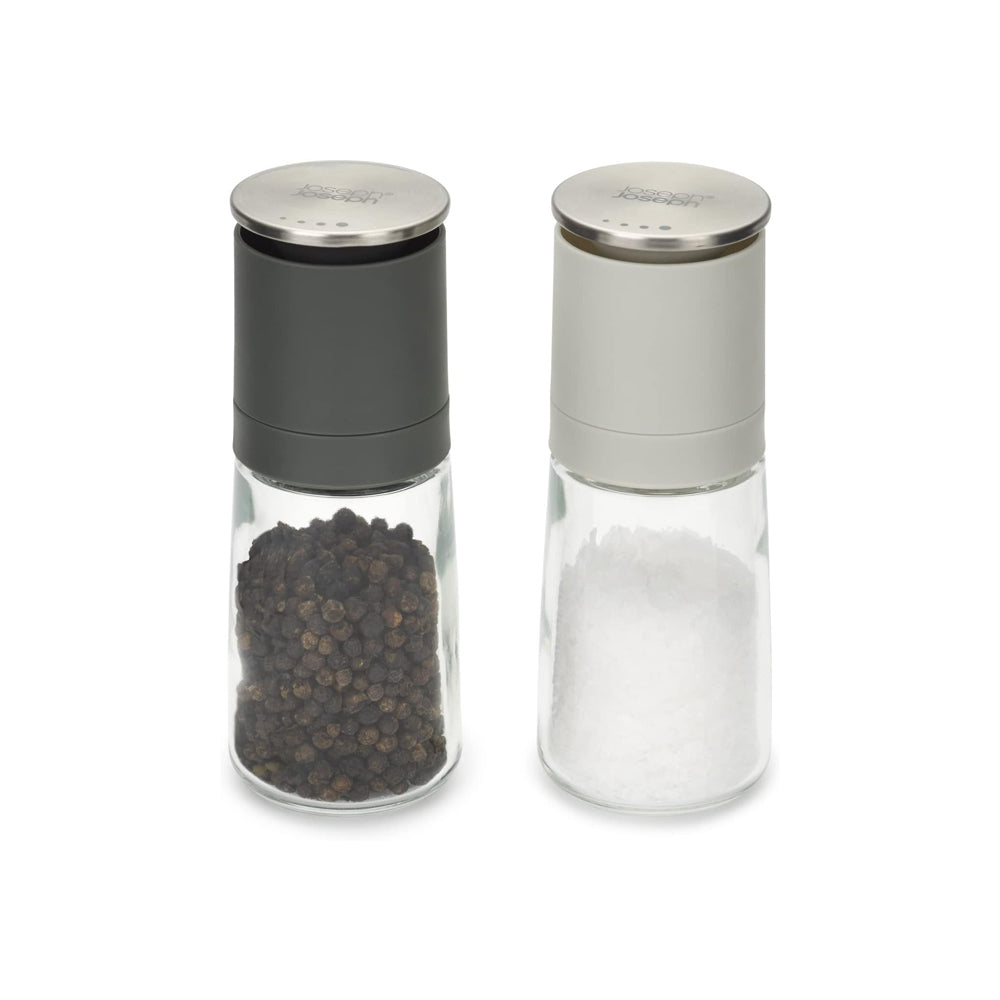 Joseph Joseph Salt and Pepper Grinder Set - Black/Grey