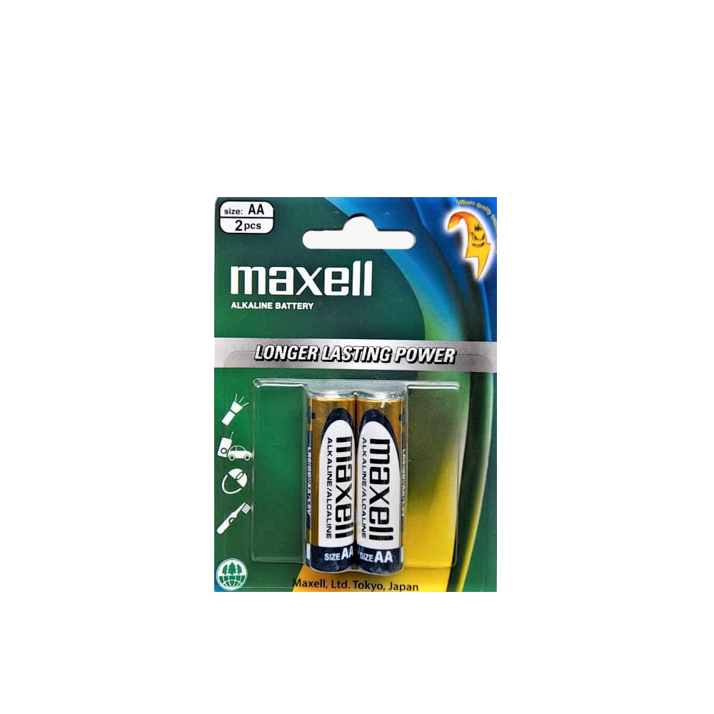 Maxell Alkaline Battery ( AA ), Pack of 10