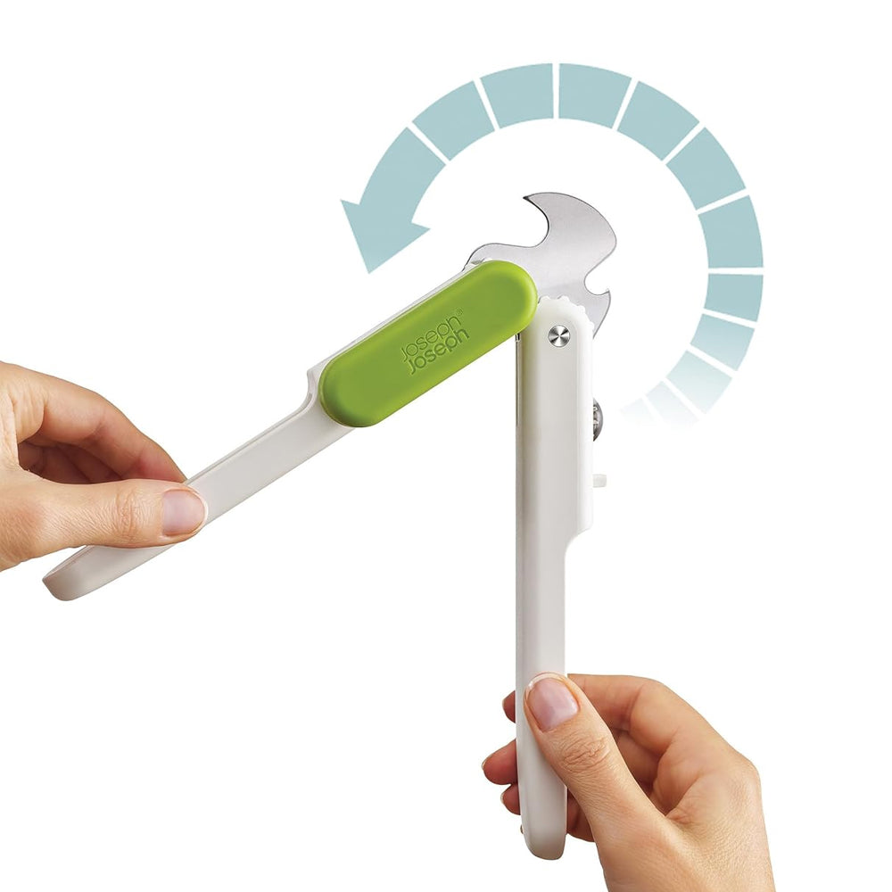 Joseph Joseph Duo 3 in 1 Can Opener White/Green