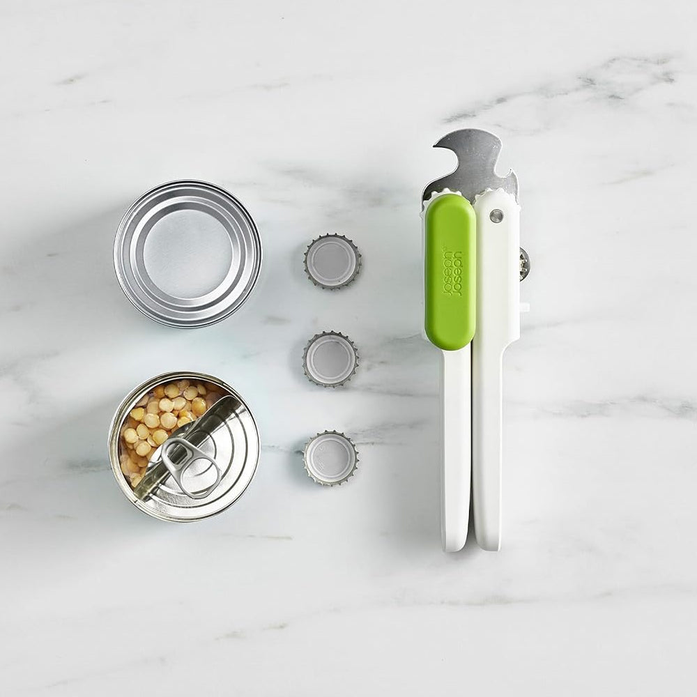 Joseph Joseph Duo 3 in 1 Can Opener White/Green