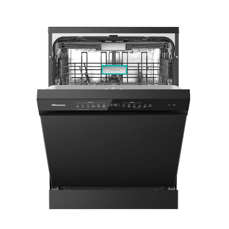 Hisense Dishwasher – 16 sets WIFI Inverter, Smart dry, Corner boost- HS673C90BME