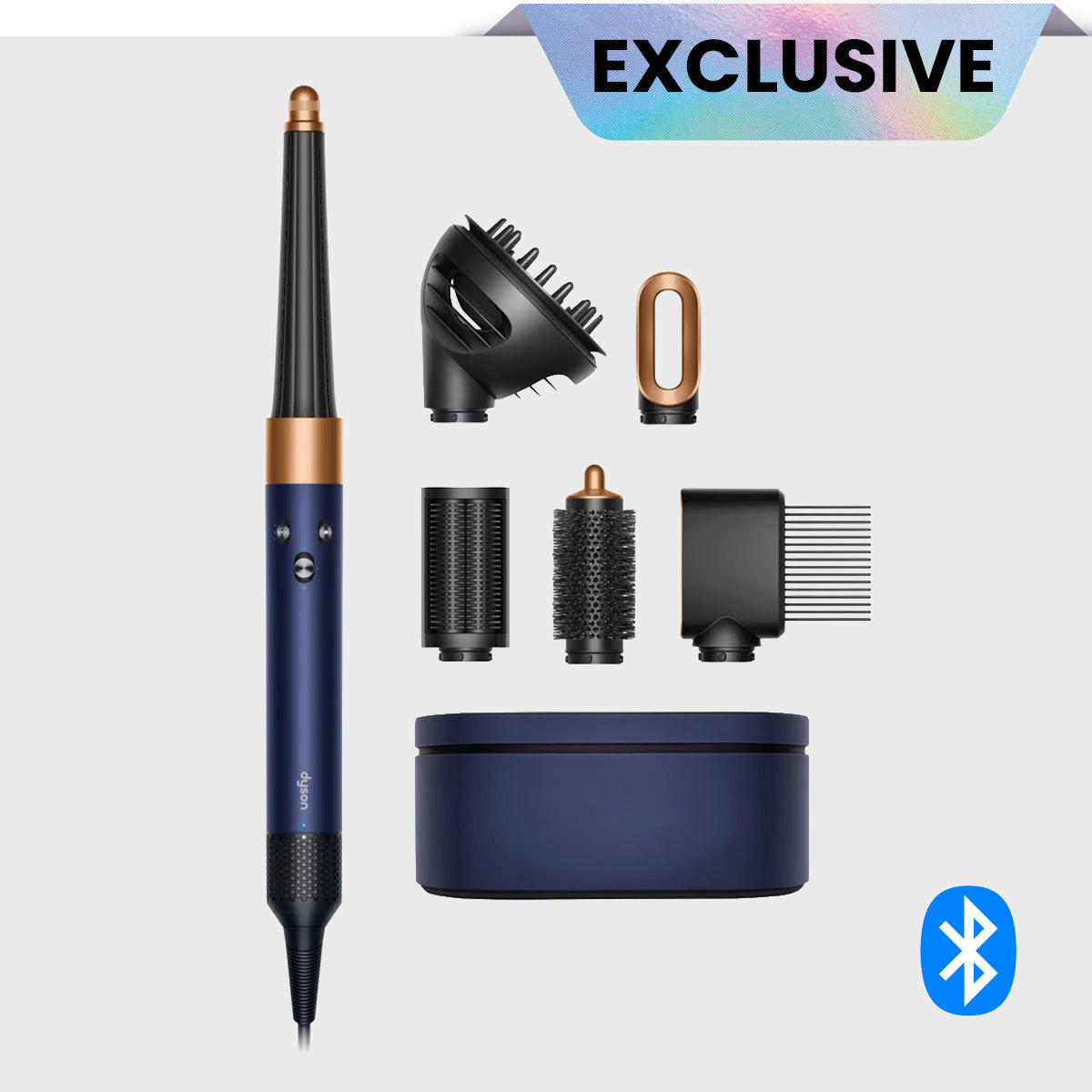 Dyson Airwarp IDMultiStyler & Dryer(Curly to Coily) Prussian Blue - EXCLUSIVE