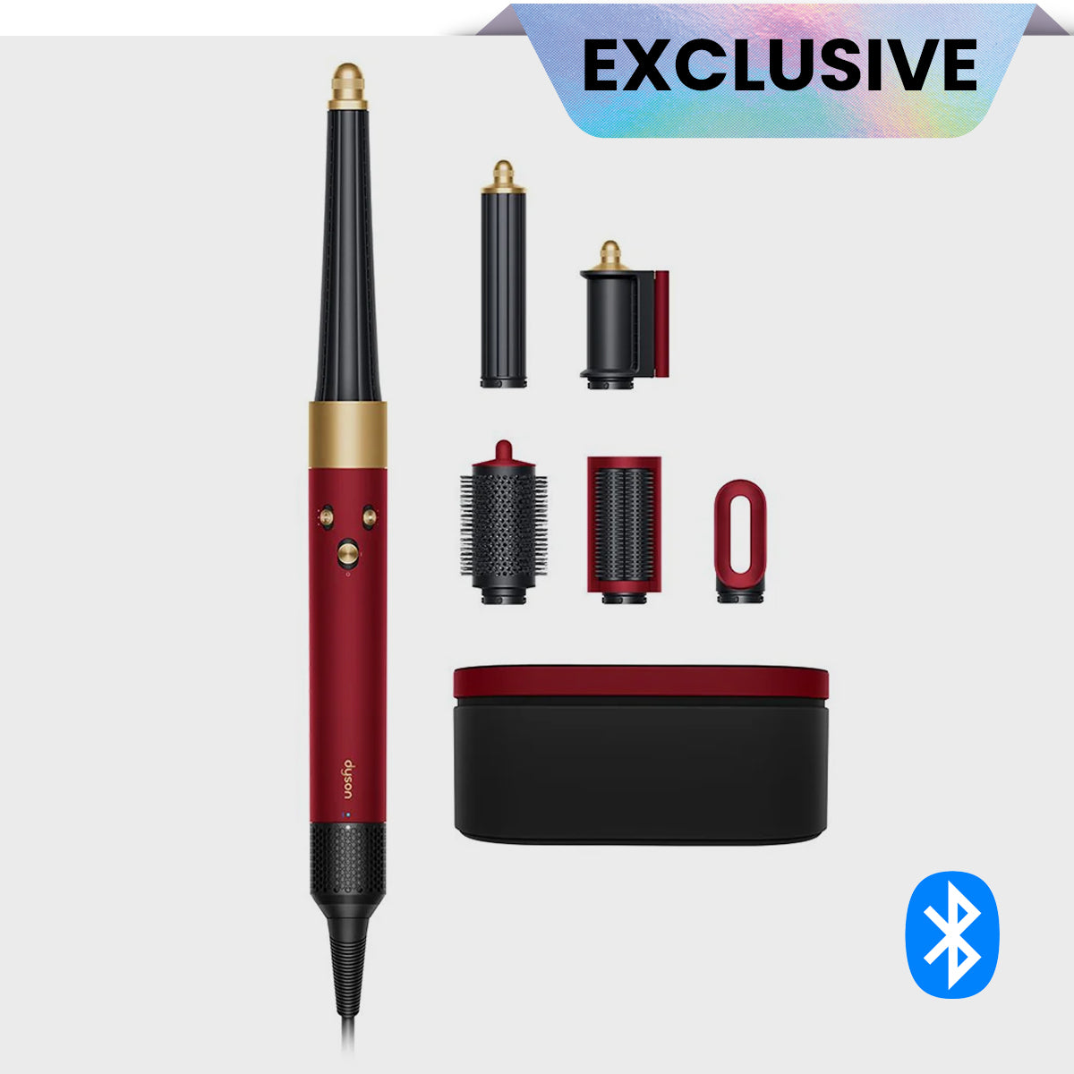 Airwarp ID MultiStyler & Dryer (Straight to Wavy) Red Velvet - EXCLUSIVE