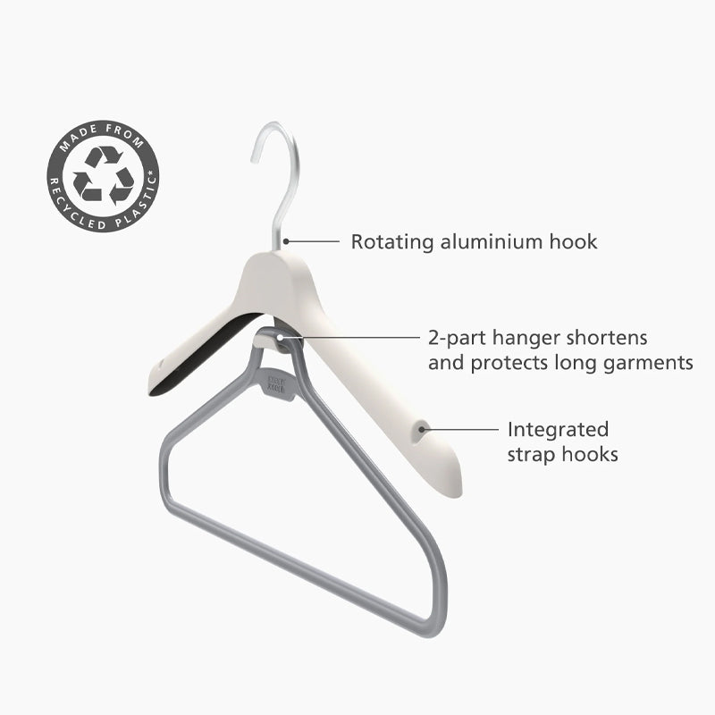 Joseph Joseph Orderly™ Set of 2 Ecru Long Garment Hangers