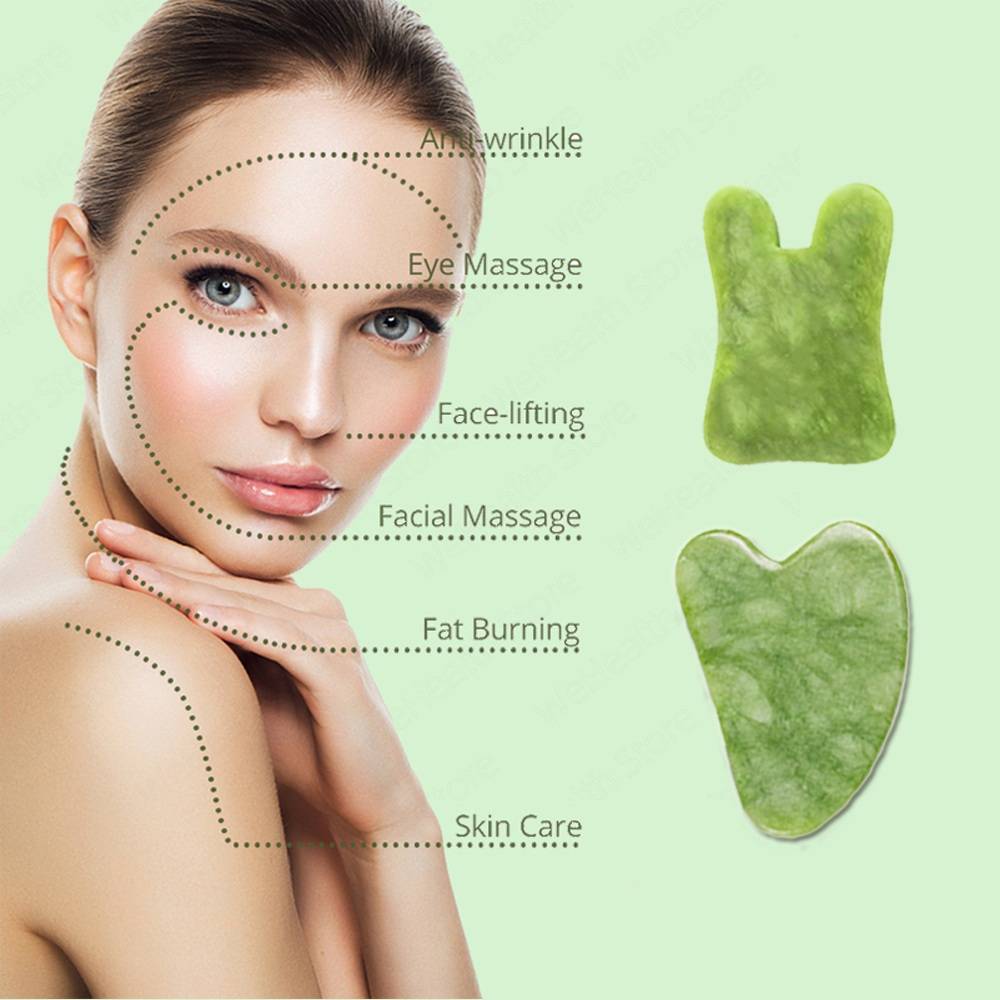 Beper Jade Roller & Gua Sha Massagge Tool, C301abe101
