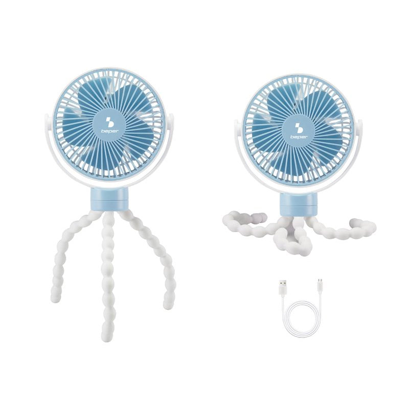 Beper Tripod rechargeable mini fan.