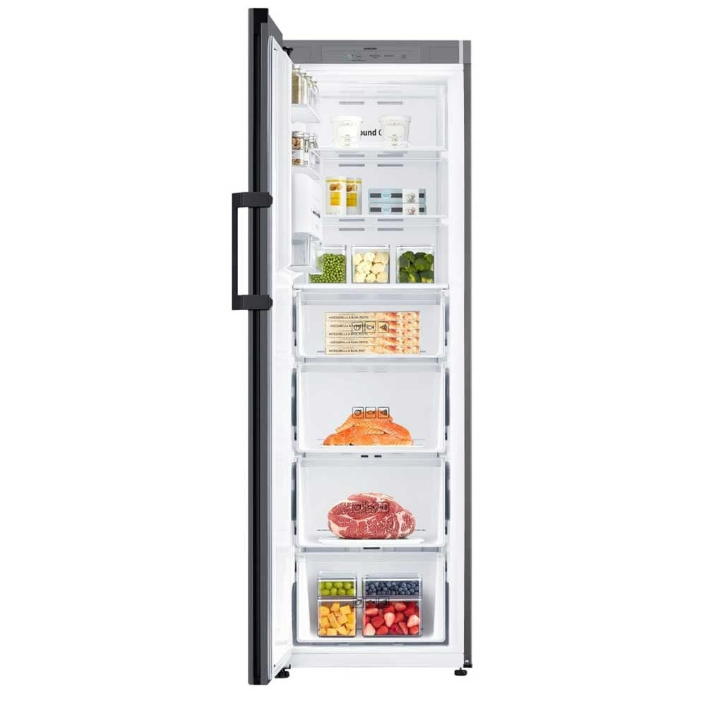 Samsung Bespoke RZ32A74A522/EU Tall One Door Freezer with SpaceMax™ Technology - Clean Black