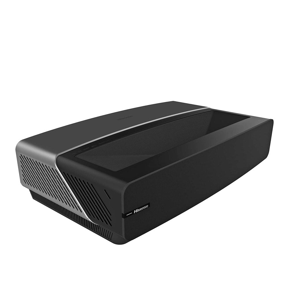 Hisense 120L5F Laser Cinema 4K Ultra Short Throw Laser Projector with 120” ALR Screen | 2700 ANSI Lumens | Android TV | HDR10 | Built-in Alexa and Google Assistant