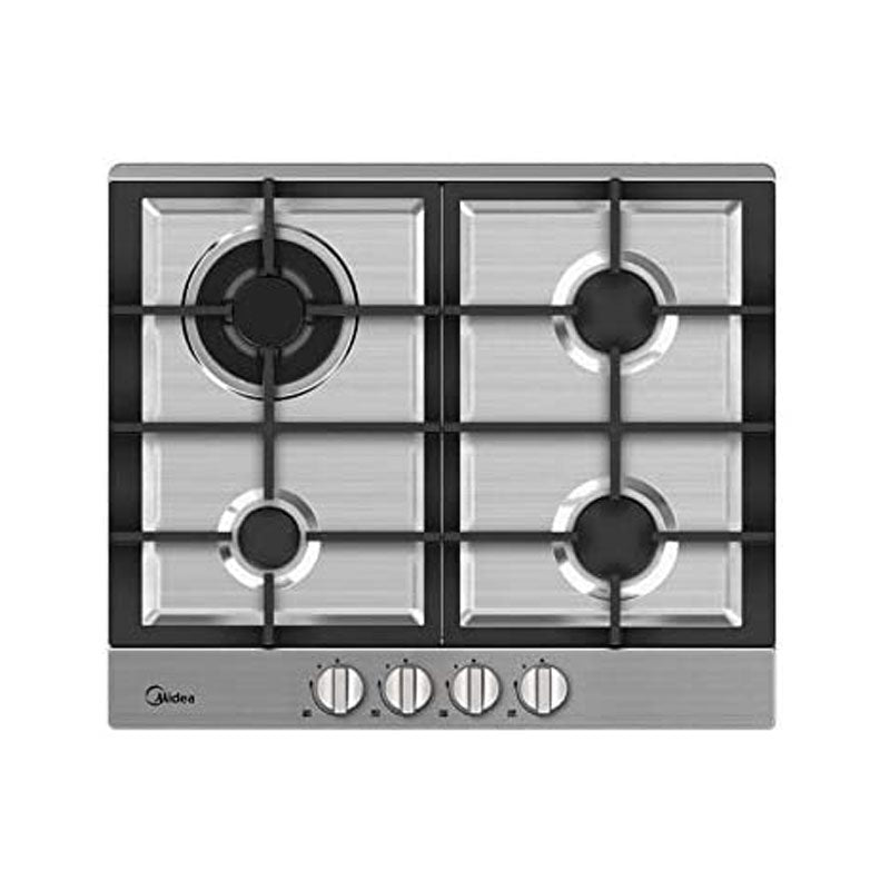 Midea Gas Built-in , Size 60 cm , 4 Burners - 60G40ME005-SFT