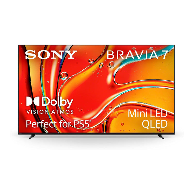 Sony 65 Mini LED QLED 4K Ultra HD TV BRAVIA 7 Smart Google TV with Dolby Vision HDR, Exclusive Ps5 Features, (K-65XR70) 2024 Model