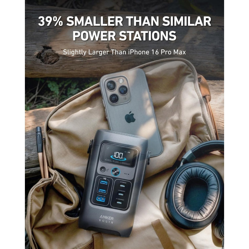 Anker SOLIX C200 DC Portable Power Station – 192Wh | 200W