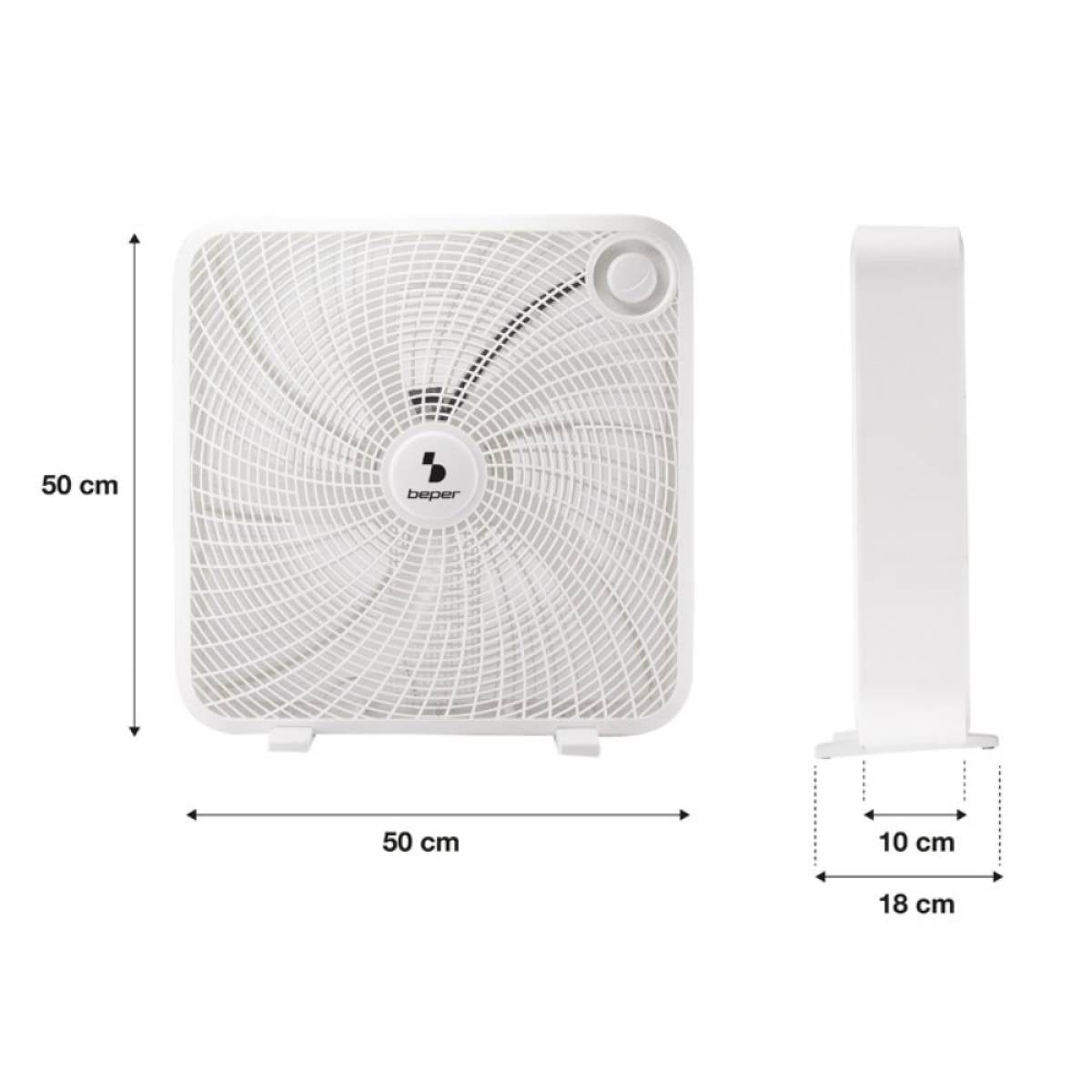 Beper Box Fan 50cm, P206ven550