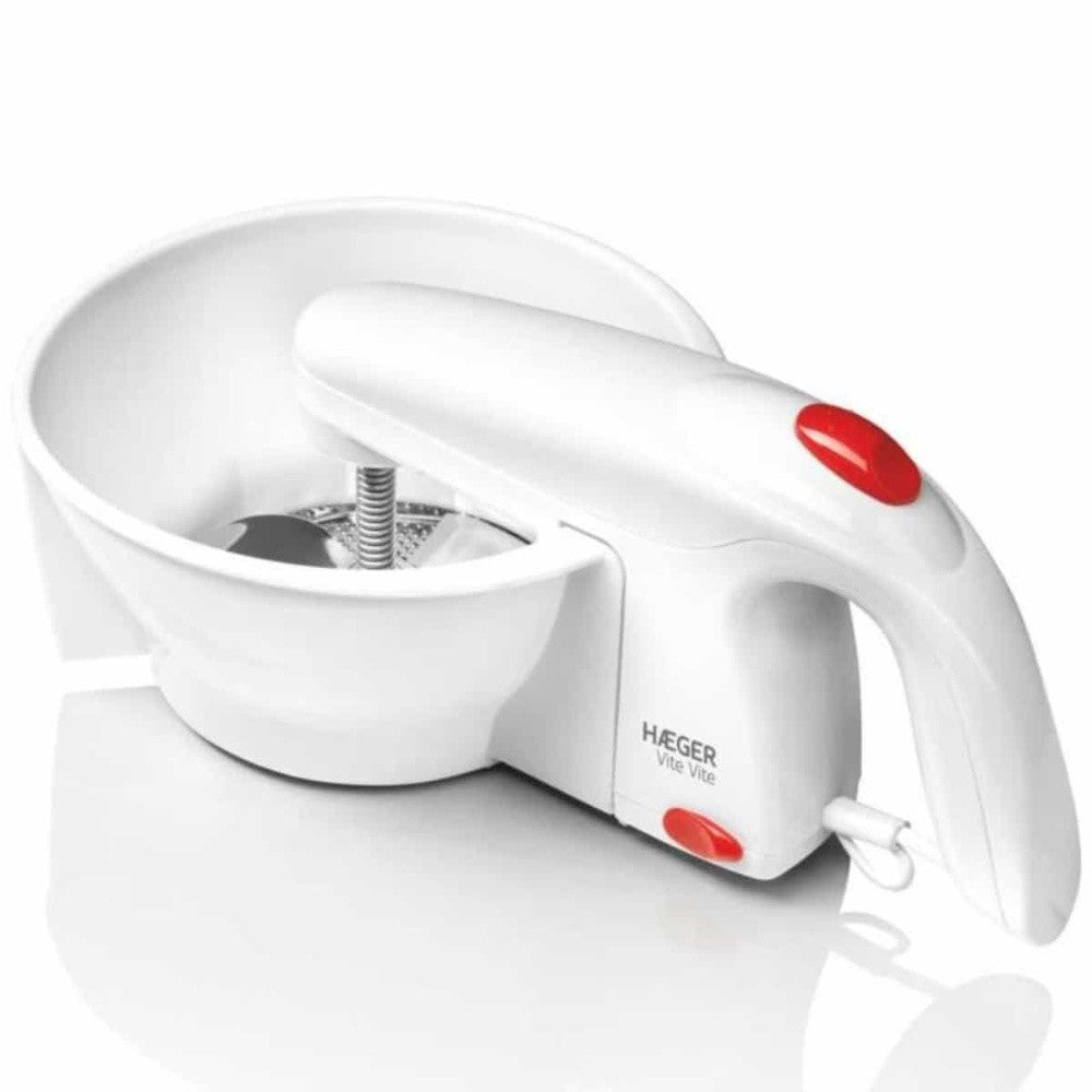 Haeger, Vegetable Mill Vite Vite 25W With 3 Cutting Discs, VM-25W.001A