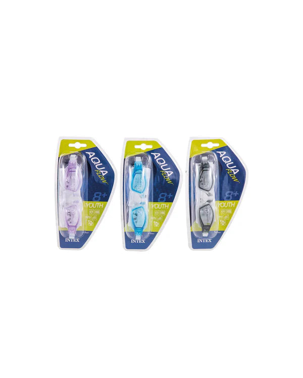 Intex Aqua Flow Free Style Sport Swimming Goggles (Ages: 8+ / Assorted)