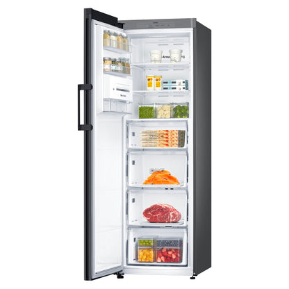Samsung Bespoke RZ32A74A522/EU Tall One Door Freezer with SpaceMax™ Technology - Clean Black