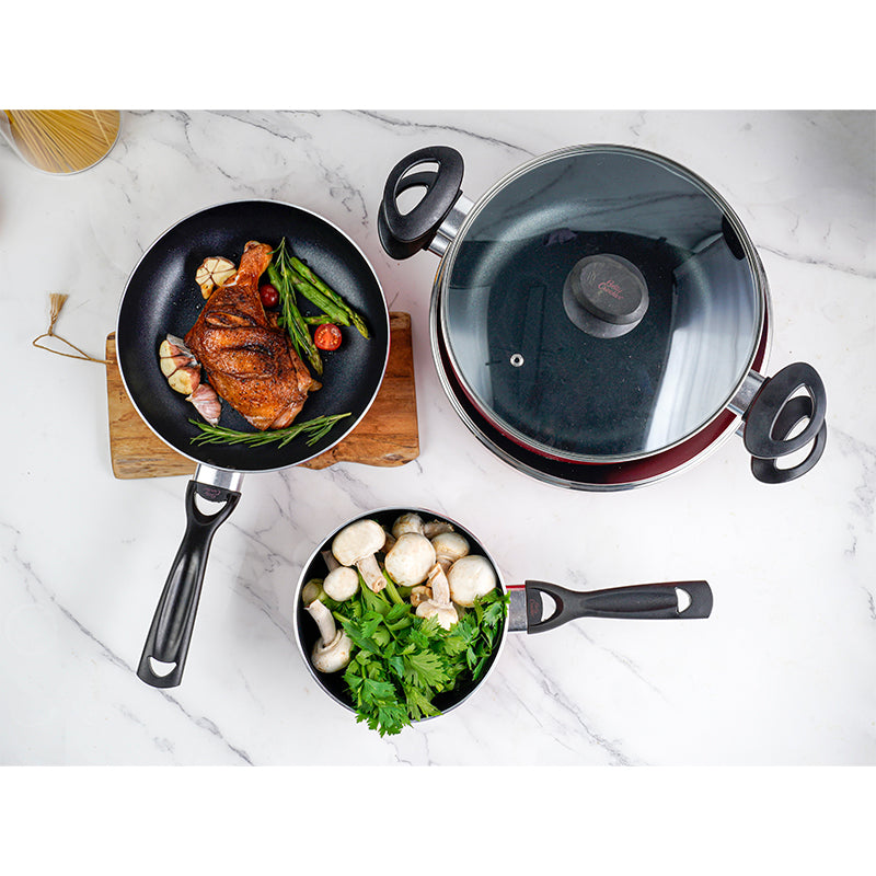 Betty Crocker Teflon Set 7Pcs