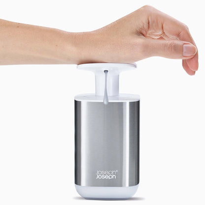 Joseph Joseph Presto™ Stainless-steel Hygienic Soap Dispenser