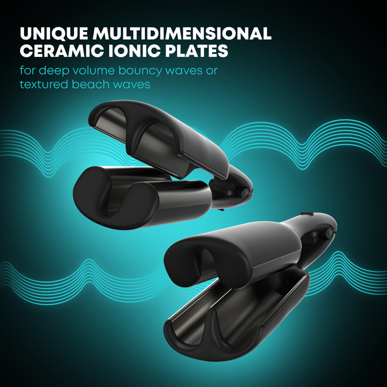 Revamp 2-in-1 Beach & Volume Professional Ceramic Waver