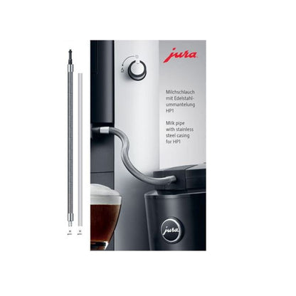 Jura Milk pipe with stainless steel casing