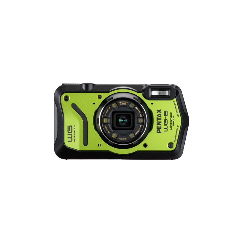 Ricoh PENTAX WG-8 Digital Camera (Green)