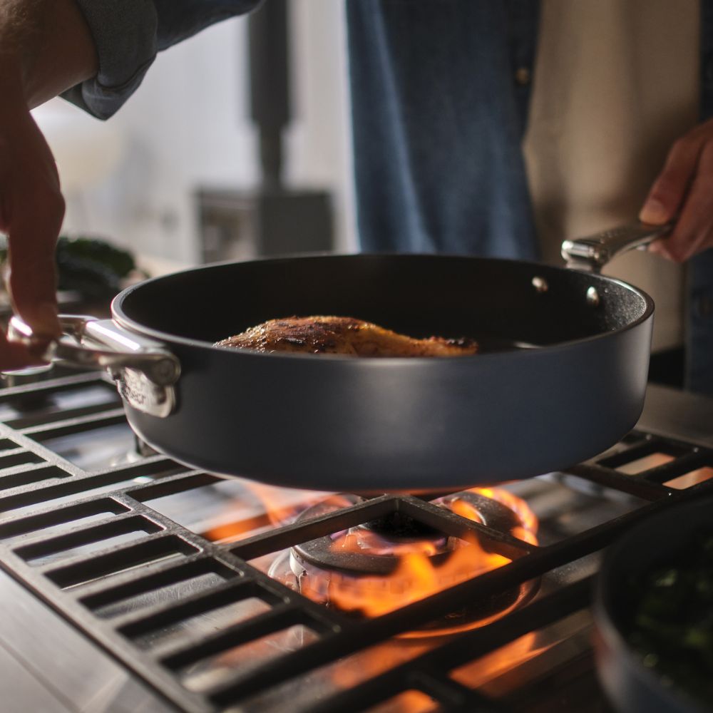 Joseph Joseph Space Folding Handle Ceramic Non-stick 30cm Blue Frying Pan