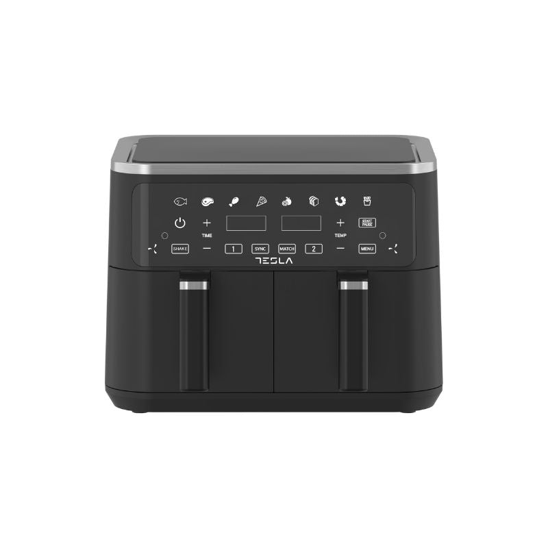 Tesla Air fryer 4.5L + 4.5L - 2400W - AF900BSD