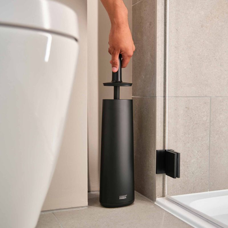 Joseph Joseph Flex™ 360 Matt Black Toilet Brush