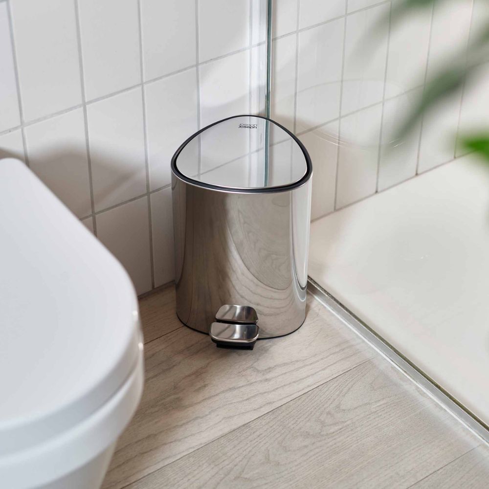 Joseph Joseph EasyStore™ Luxe 5L Stainless-steel Pedal Bin