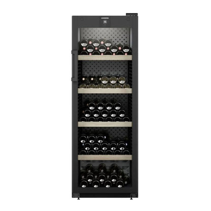 Liebherr - GrandCru 196 Bottle Freestanding Wine Cabinet - WPbl 5001 - Glass Door